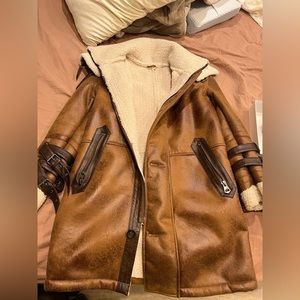 MENS Shearling Zara jacket